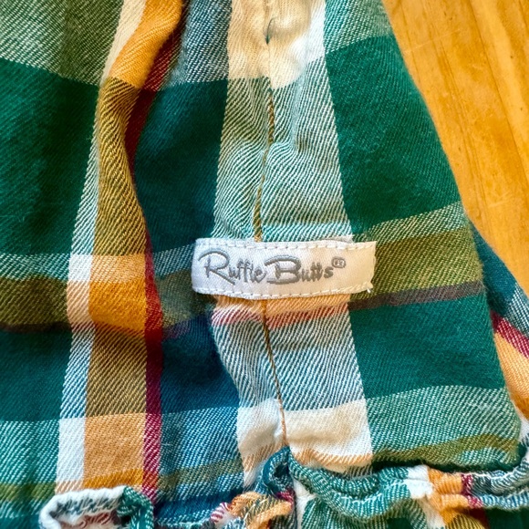 Ruffle butts Windsor plaid twirl dress - Picture 3 of 6